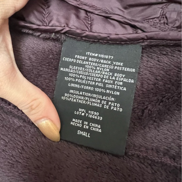 32 degrees Heat insulated faux fur zippered jacket LIGHTWEIGHT - Picture 3 of 6